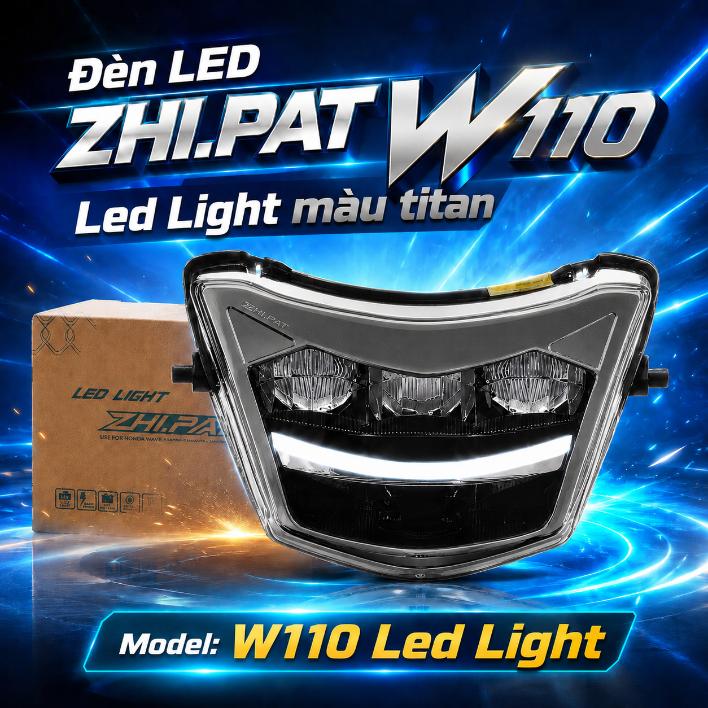 Đèn LED ZHI.PAT W110 Led Light màu titan