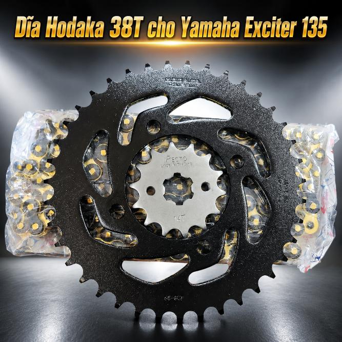 Dĩa Hodaka 38T cho Yamaha Exciter 135 060008