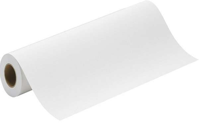 Giấy dán tường tự dính chống thấm nước, màu trắng mờ, kích thước 60cm x 500cm