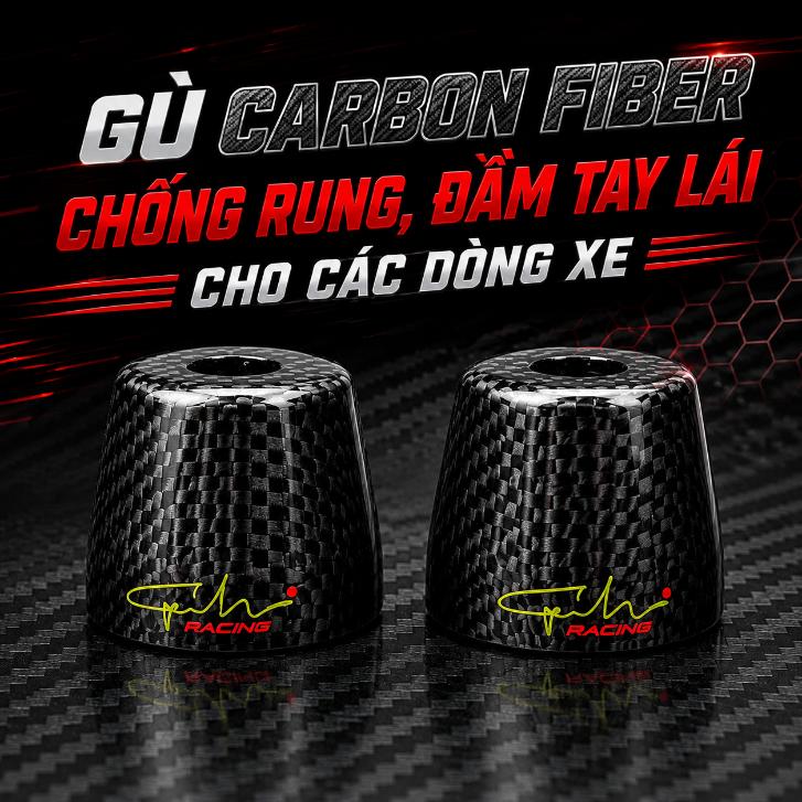 Gù Carbon fiber chống rung, đầm tay lái cho các dòng xe 070864