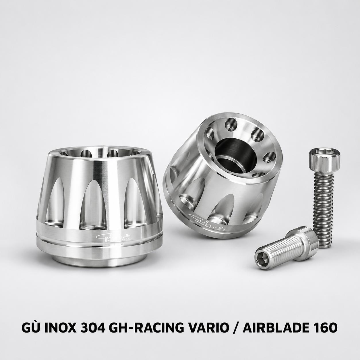 Gù inox GH Racing cho Honda AB 160, Vario KG071071