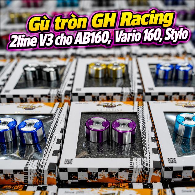 Gù tròn GH Racing 2line V3 cho AB160, Vario 160, Stylo KG071138