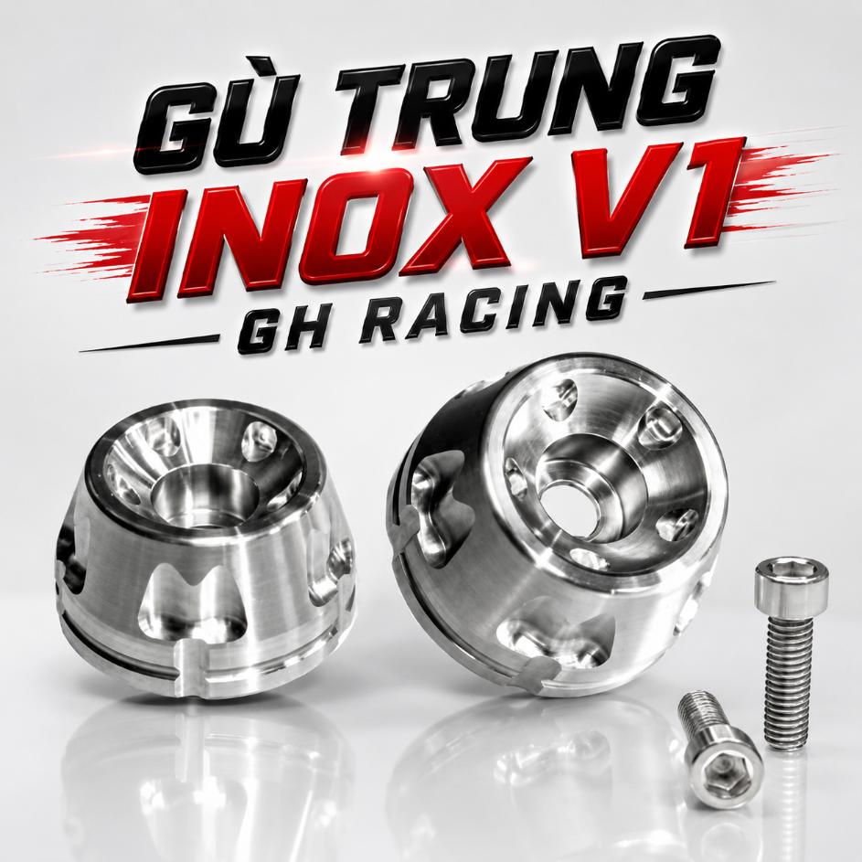 Gù trung inox V1 GH Racing