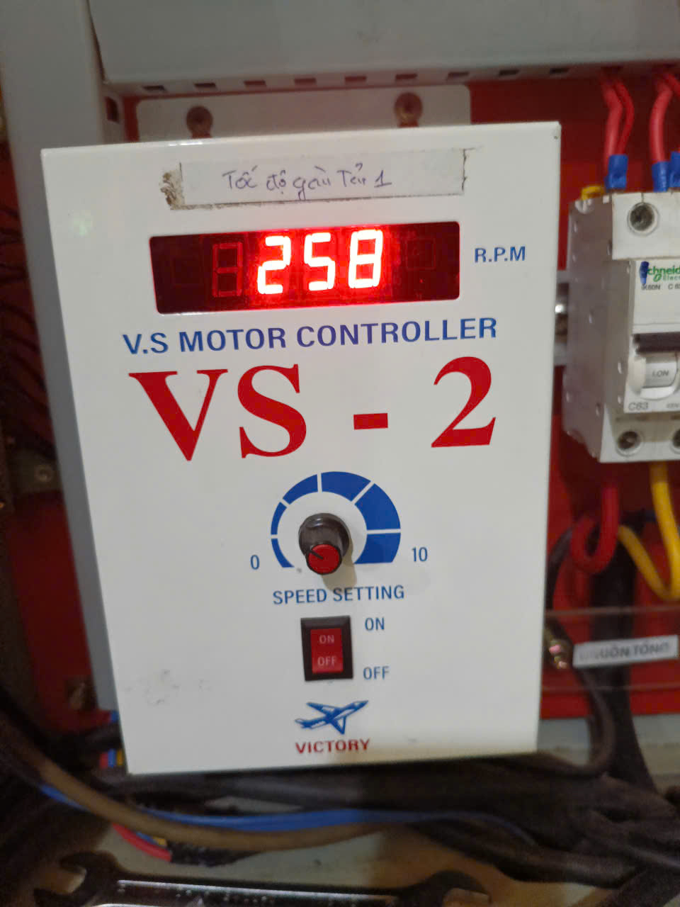 Hộp điều khiển tốc độ Victory VS- 2, công suất 0.5-100HP