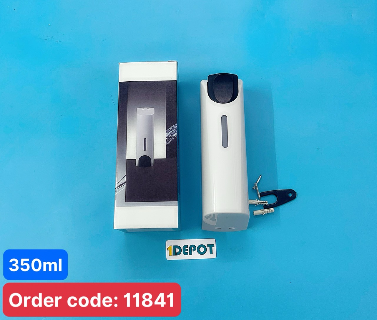Hộp đựng xà phòng rửa tay bằng nhựa Luco 350ml