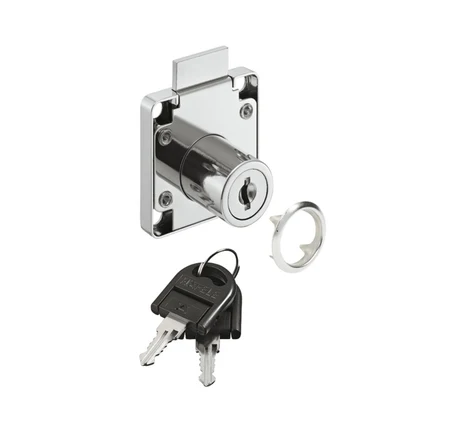 Khóa vuông Hafele Econo 232.01.230 dùng với độ dày cửa 22mm