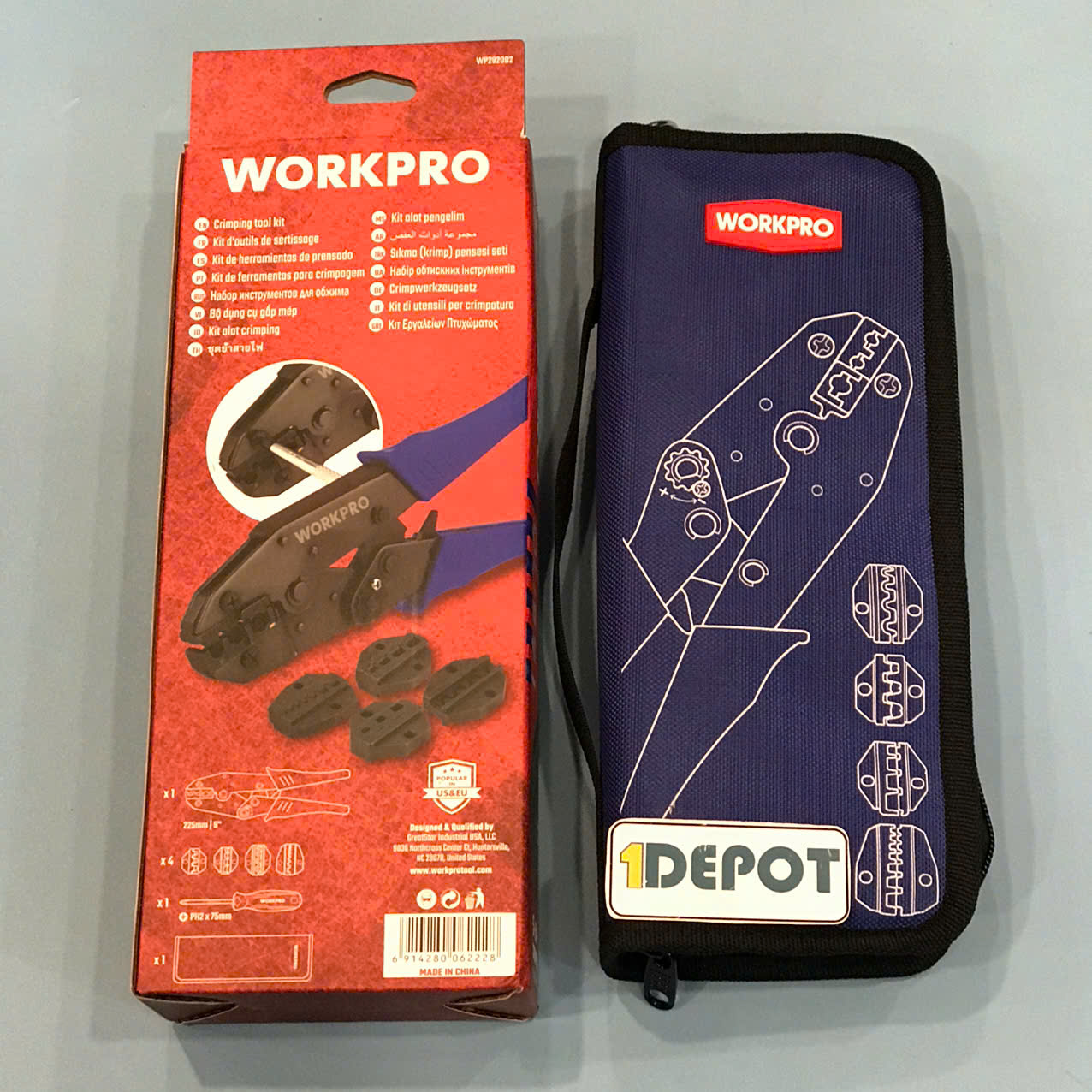 Kìm bấm cos Workpro WP292002