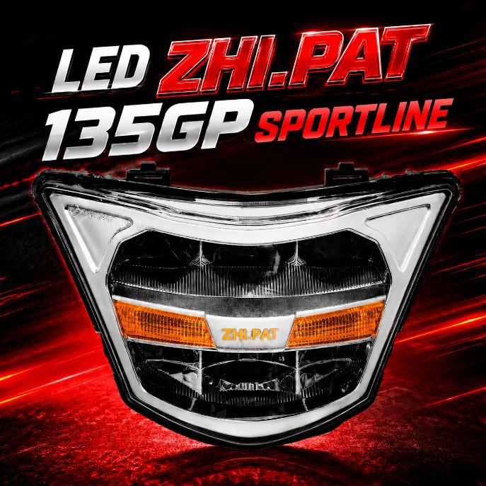 LED ZHI.PAT 135GP Sportline - màu đen cam