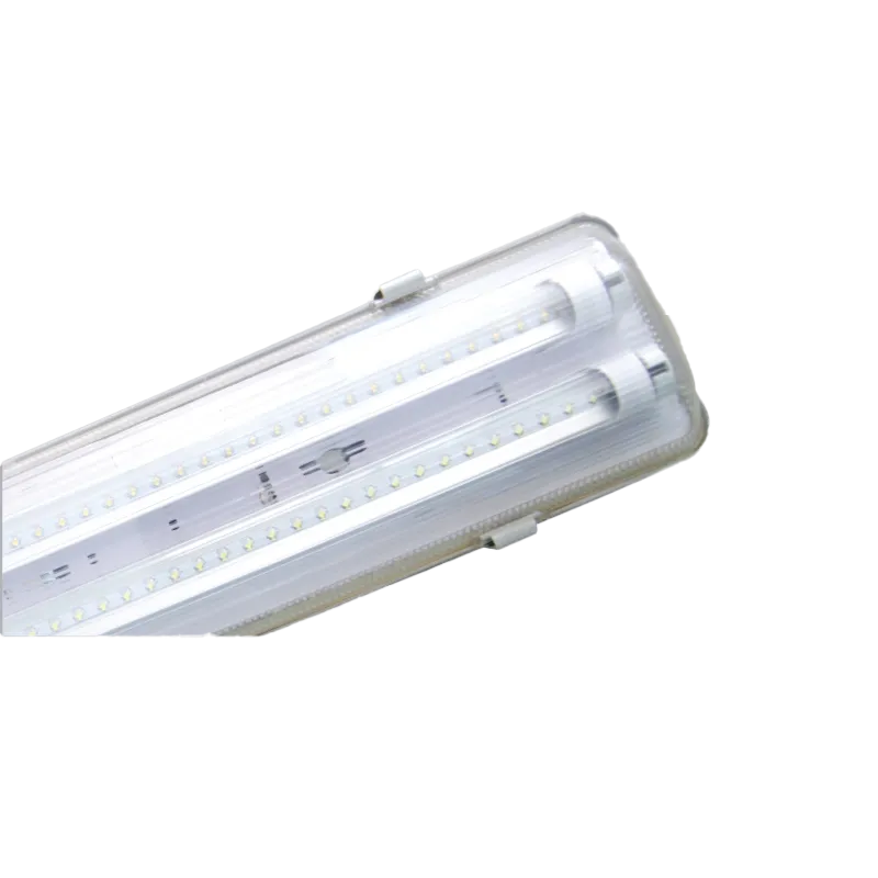 Máng đèn chống thấm đôi 1m2 MPE MWP 236, kích thước 1270 x 136 x 90mm (không bao gồm bóng)