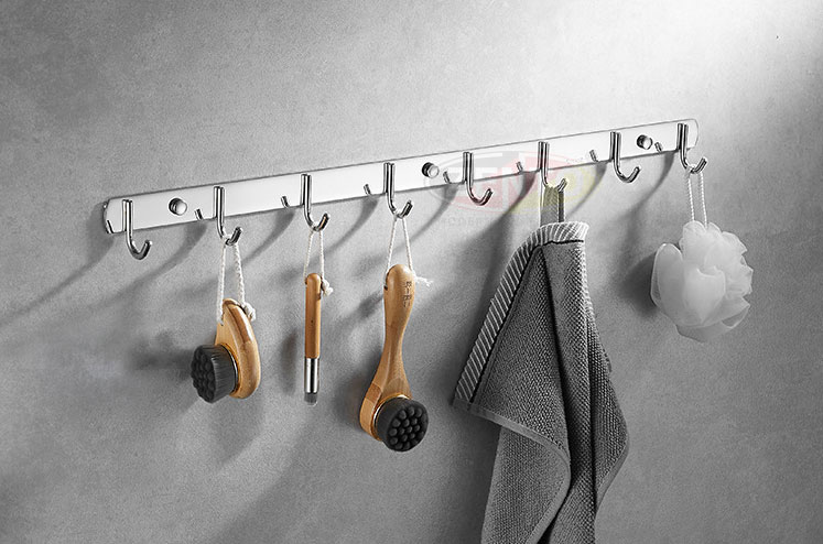 Móc treo quần áo 8 chấu inox 304 HQ1110-8