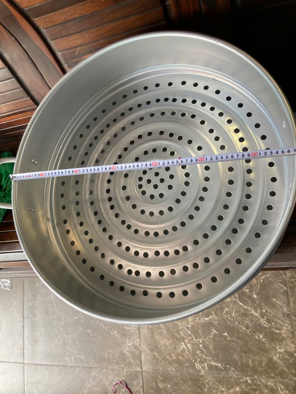 Ngăn xửng hấp nhôm, Ø66cm x cao 17cm