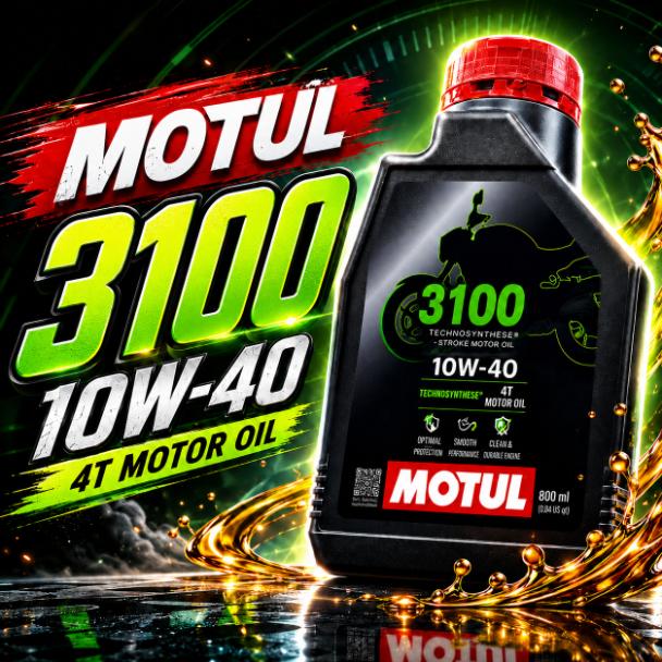 Nhớt Motul 3100 Gold 4T 10W40 0.8L