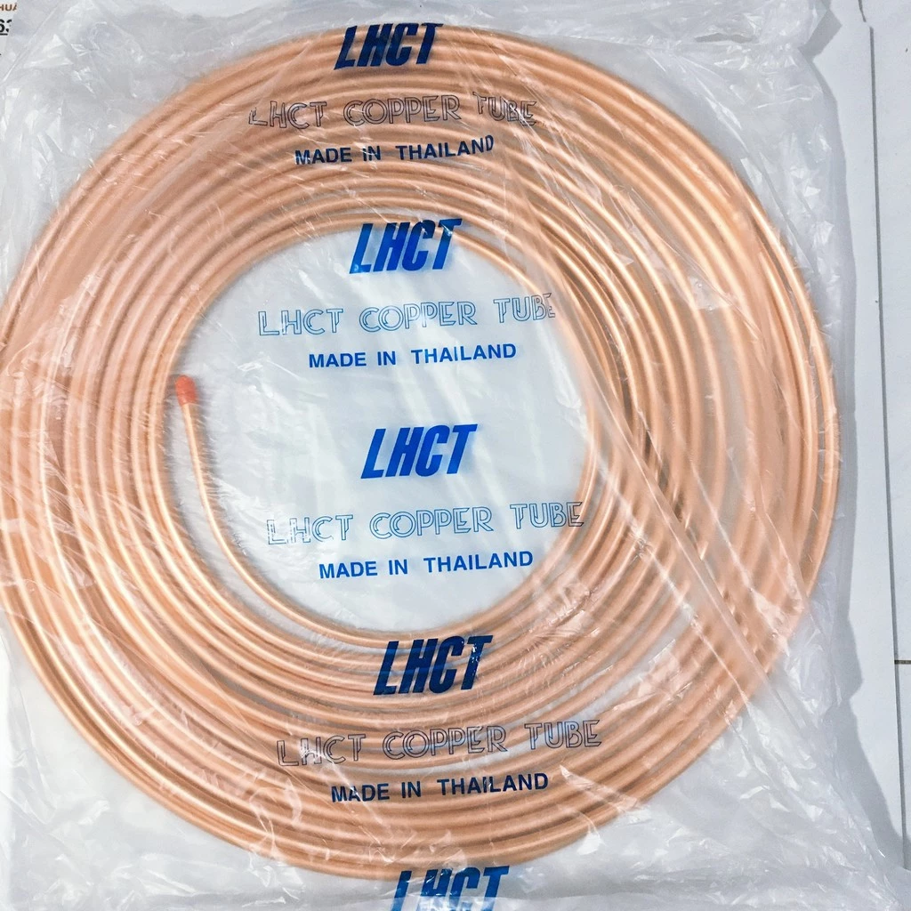 Ống đồng phi 8 Thái Lan LHCT, D7.94mm x 0.7mm x 15m