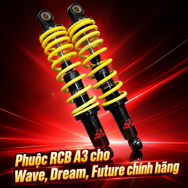 Phuộc RCB A3 cho Wave, Dream, Future chính hãng 071081