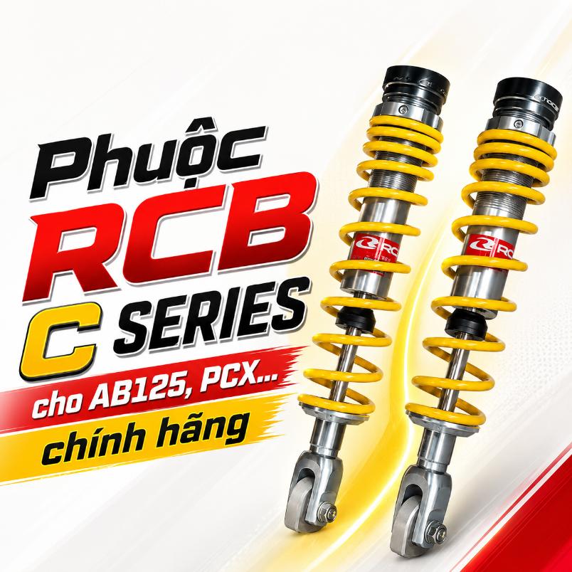 Phuộc RCB C Series cho AB125, PCX… chính hãng 070389
