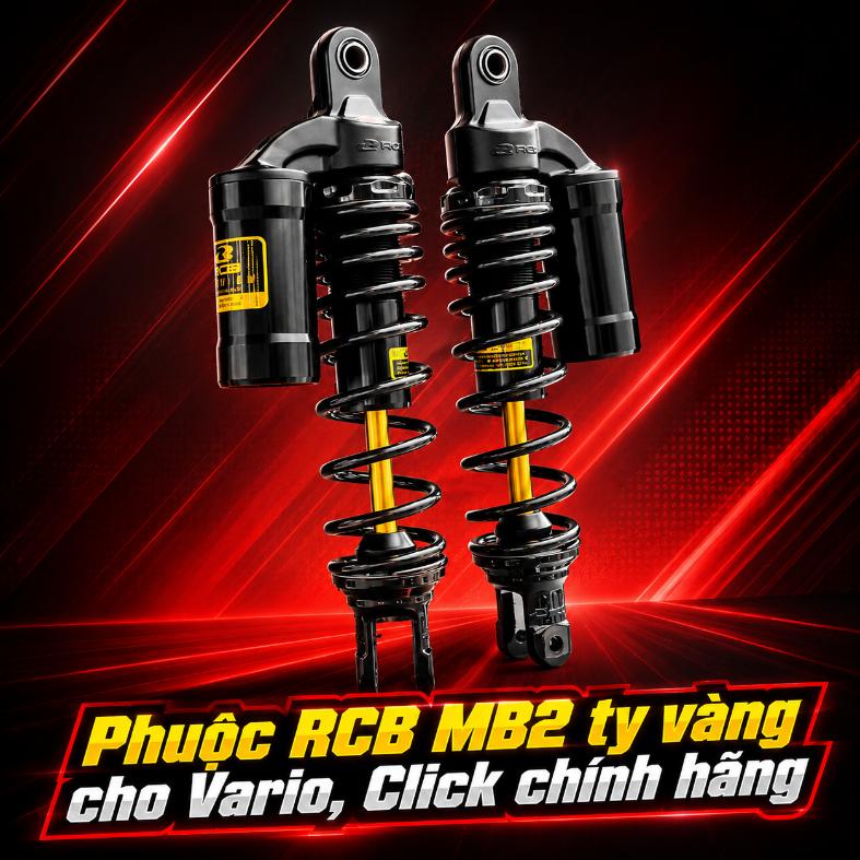Phuộc RCB MB2 ty vàng cho Vario, Click chính hãng 070639