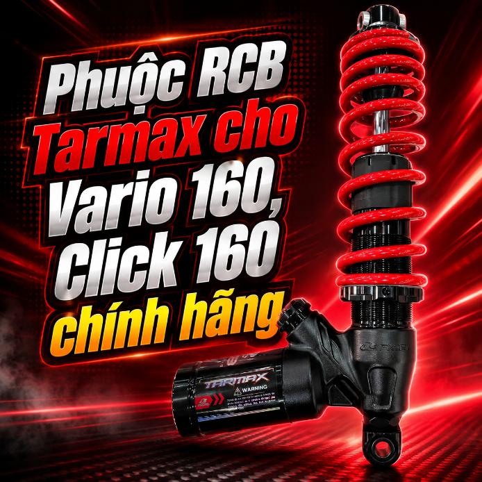 Phuộc RCB Tarmax cho Vario 160, Click 160 chính hãng 071089