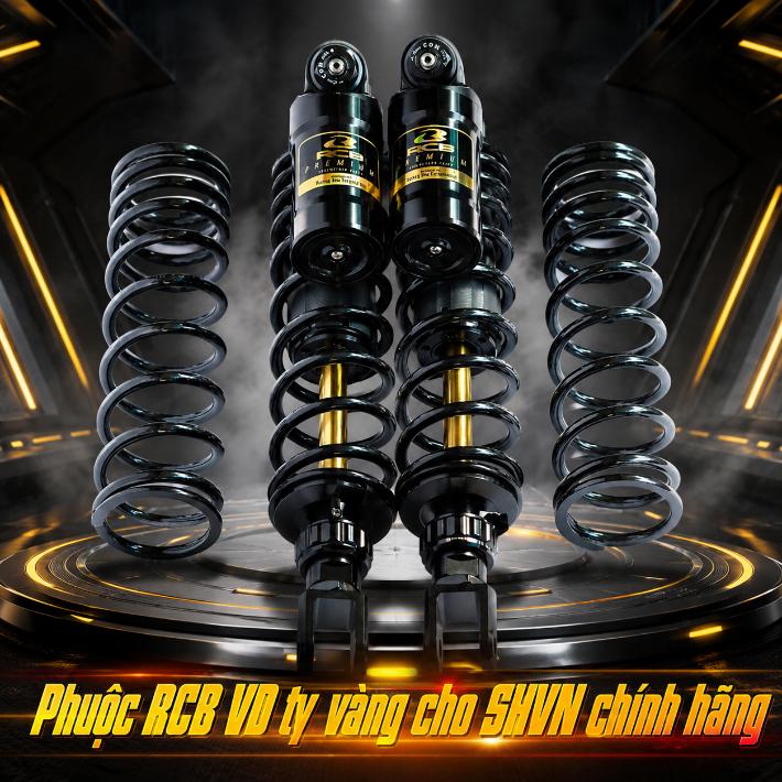 Phuộc RCB VD ty vàng cho SHVN chính hãng
