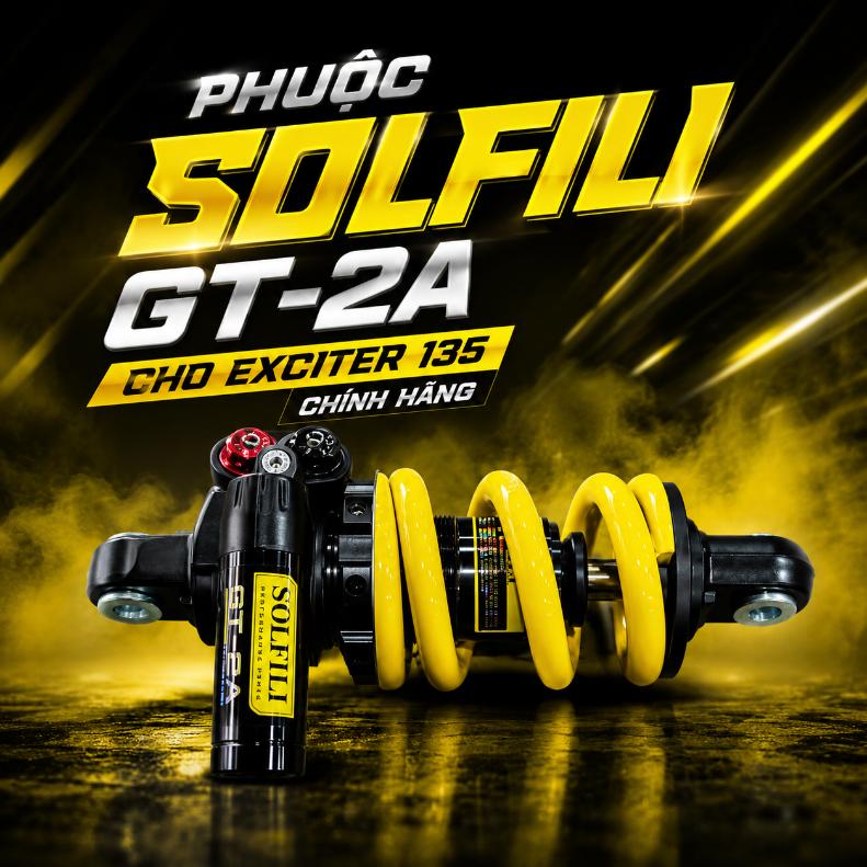 Phuộc Solfili GT-2A cho Exciter 135 chính hãng 071146