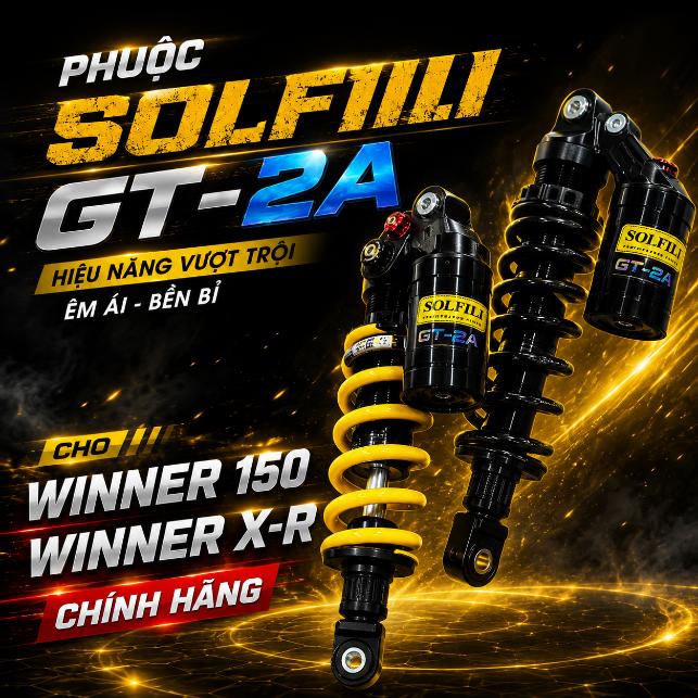 Phuộc Solfili GT-2A cho Winner 150, Winner X-R chính hãng 071154