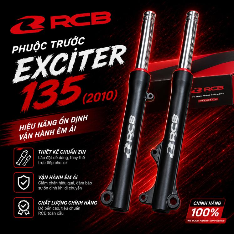 Phuộc trước RCB dành cho Yamaha Exciter 135 (2010) 071042