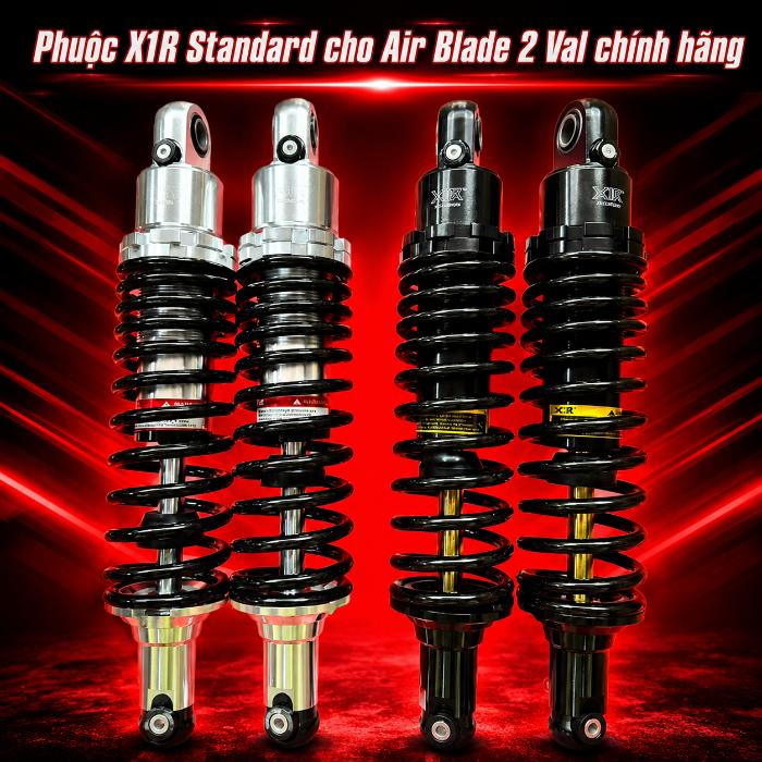 Phuộc X1R Standard cho Air Blade 2 Val chính hãng KG071043 / KG071055