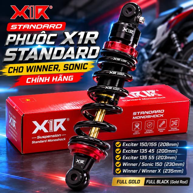 Phuộc X1R Standard cho Winner, Sonic chính hãng KG071048 / KG071047