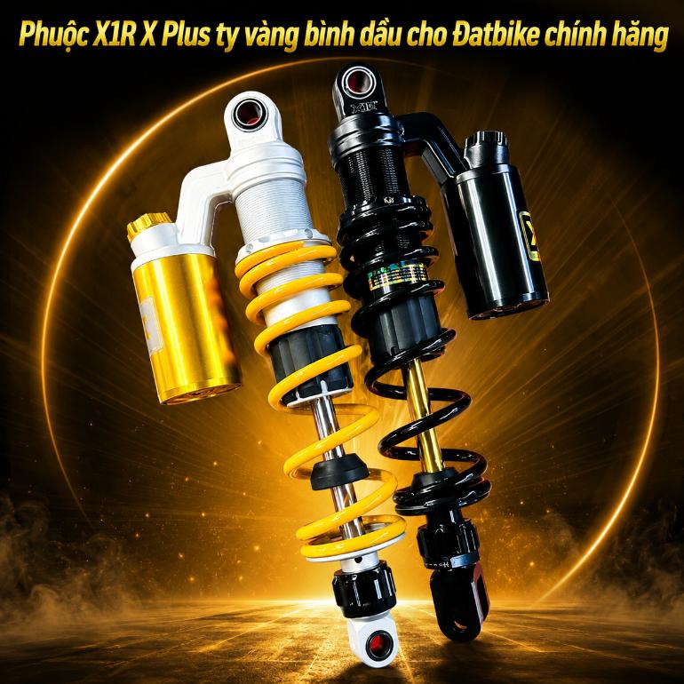 Phuộc X1R X Plus ty vàng bình dầu cho Datbike chính hãng KG071169