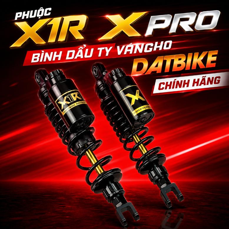Phuộc X1R X Pro bình dầu ty vàng cho Datbike chính hãng KG071176