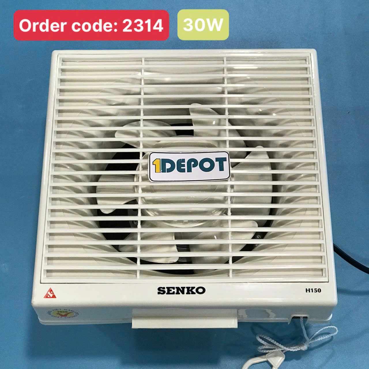 Quạt hút âm trần Senko HT150, 30W 32m³/phút