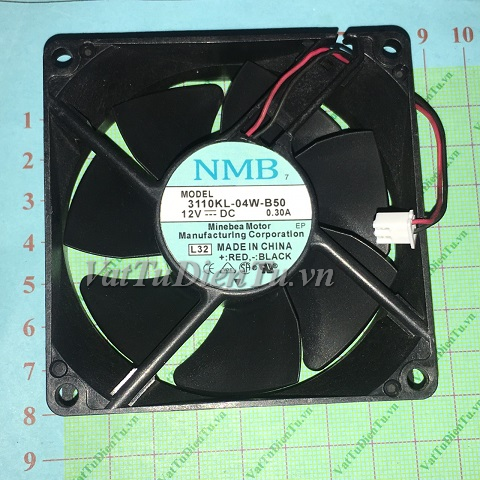 Quạt tản nhiệt NMB 3110KL-04W-B79 12V 80×80×25mm