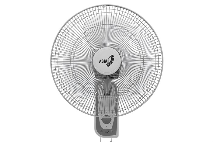 Quạt treo tường Asia VY357792, công suất 55W, 3 mức gió, màu xám