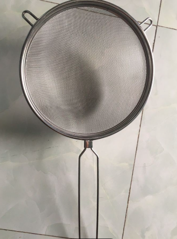 Rây lọc lưới inox 1 lớp 20cm