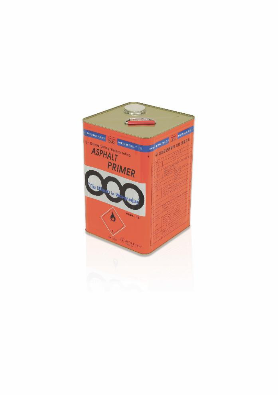 Sơn lót gốc dầu chống thấm Hanbon Asphalt primer (18 lít/ thùng)
