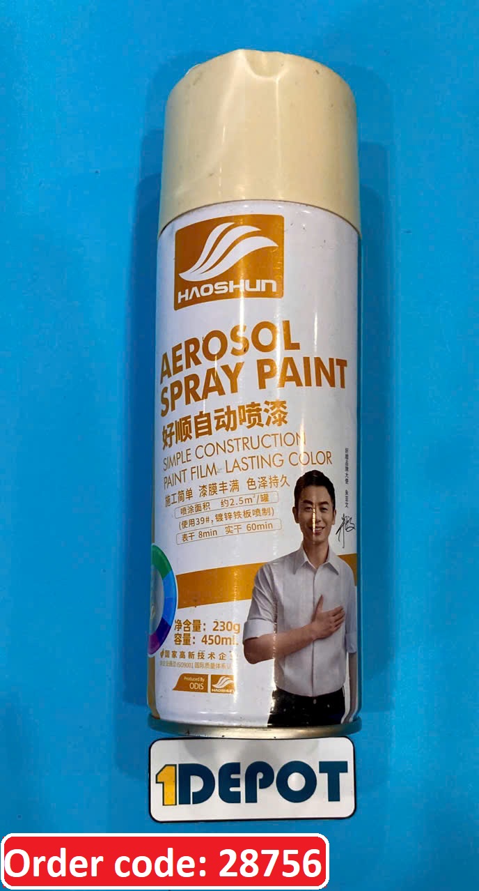Sơn xịt HAOSHUN AEROSOL, mã 234, 450ML/chai