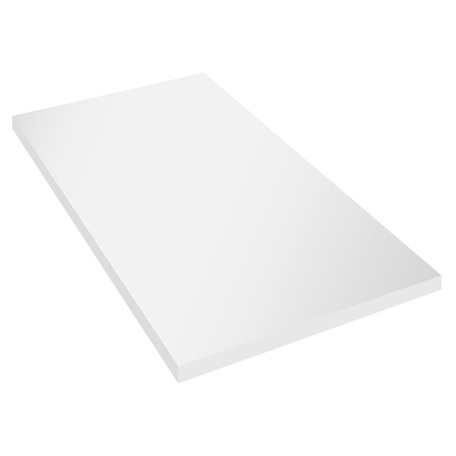 Ván gỗ MDF lõi xanh chống ẩm phủ Melamine trắng, kích thước 1850mm x 850mm x 25mm
