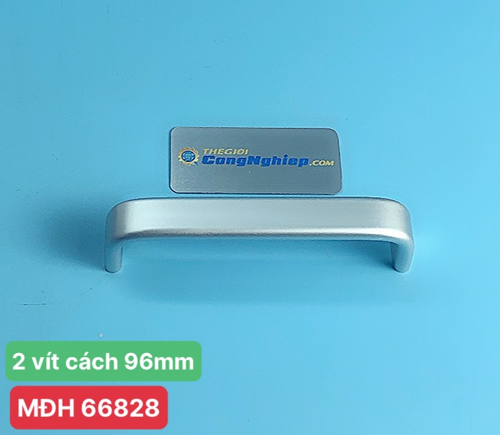 Tay nắm tủ nhôm bản rộng 15cm , hai vít cách nhau 96mm, màu nhôm mờ