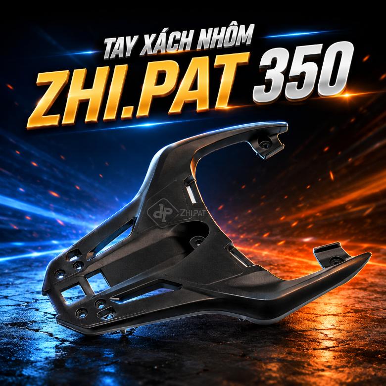 Tay xách nhôm ZHI.PAT 350 - Màu đen mờ