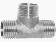Tê 3 inox 304, đầu ren ngoài M21