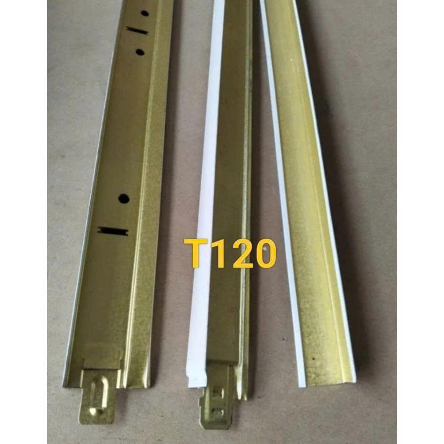 Thanh phụ T120 thép mạ kẽm, kích thước dài 120mm, cao 25mm, rộng 24mm