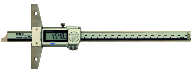 Thước đo sâu điện tử Mitutoyo 571-252-20, 0-8''/0-200mm/0.01mm
