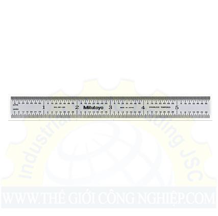 Thước lá Mitutoyo 182-171, 0-600mm rộng 30mm
