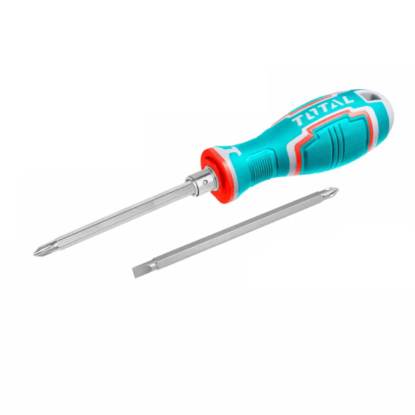 Tuốc nơ vít 2 đầu dẹp và bake Total THT250266