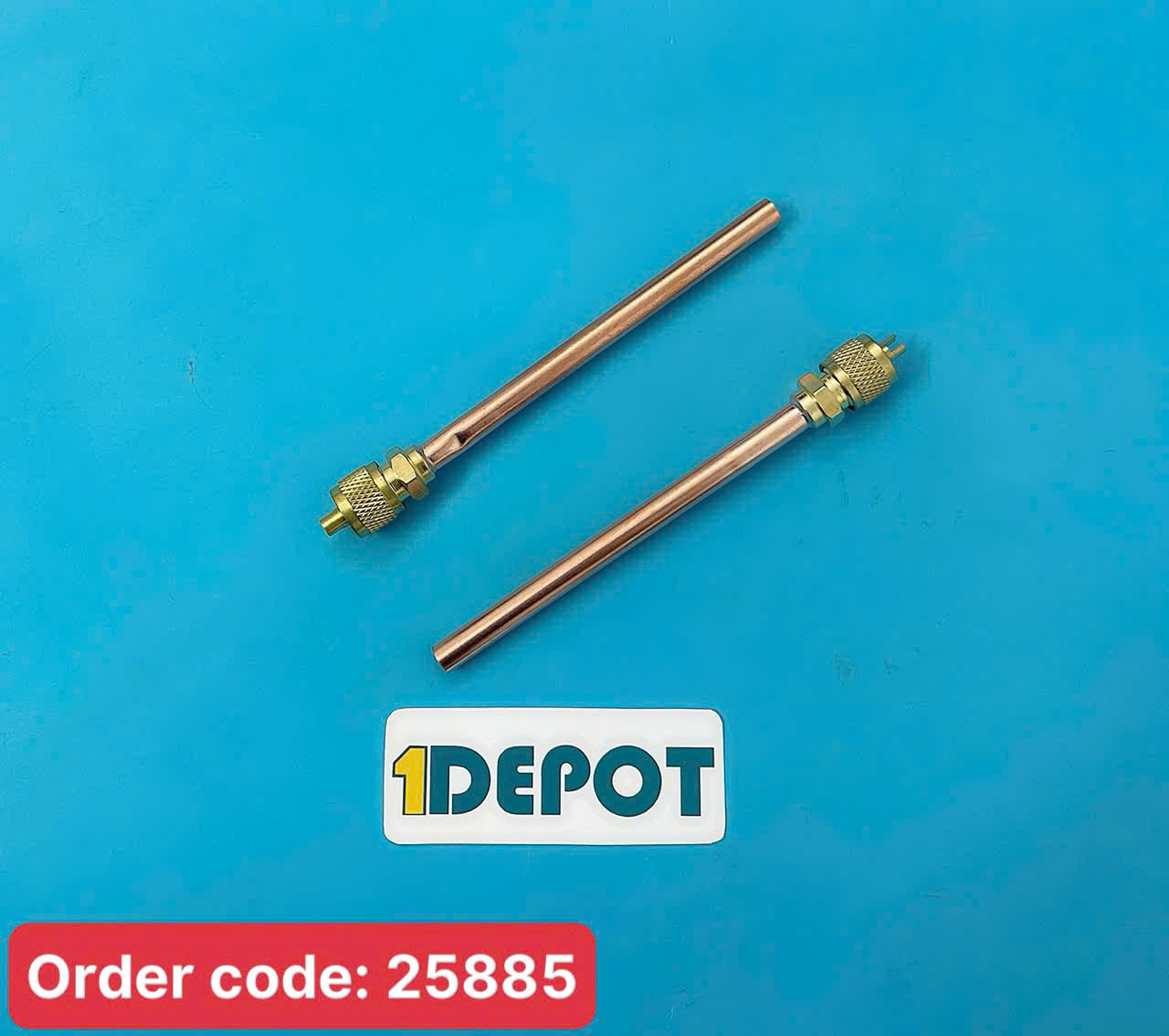 Van ti nạp gas 6.35mm dài 90mm (10 cái/túi)