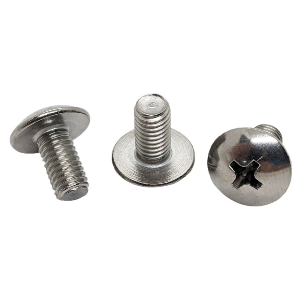 Vít bake đầu dù M4 x 5mm inox 304 mũi bằng
