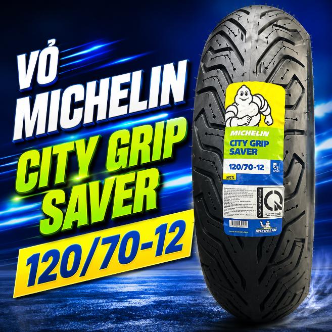 Vỏ Michelin City Grip Saver 120/70-12