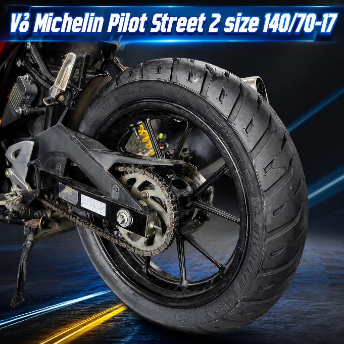 Vỏ Michelin Pilot Street 2 size 140/70-17