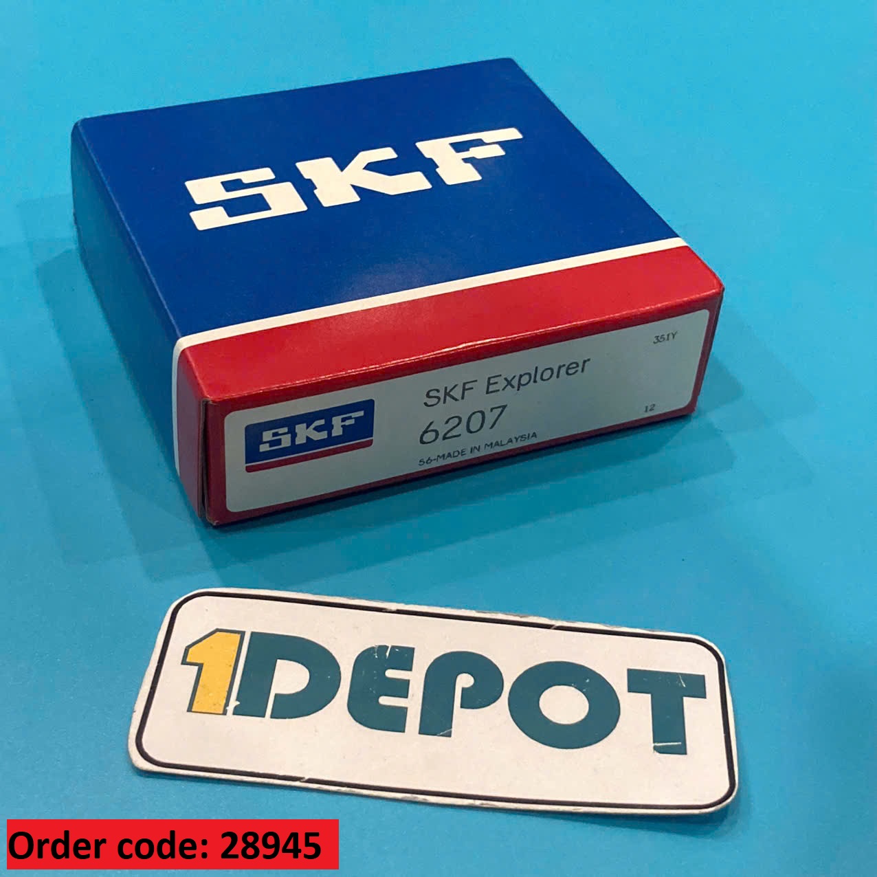 Vòng bi bạc đạn SKF 6207