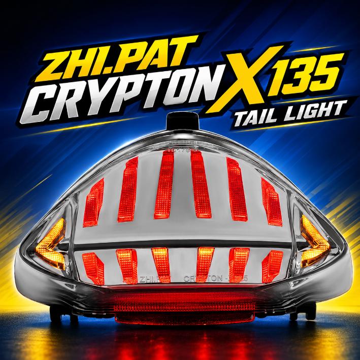 ZHI.PAT Crypton X135 T - Màu bạc